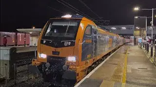 *Quad header with 2 Class 99s* Trains at peterborough on 13/02/2026. Final part