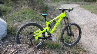 Telonics DH shuttle, Test ride Intense Uzzi / Oct 3, 2015 / TOW Aliso Woods