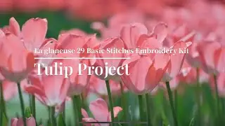 La glaneuse 29 Basic Stitches Hand Embroidery Kit Tutorial - Tulip Project