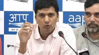 Aap Chief Spokesperson (Delhi) Brief's Media on EVM Challenge
