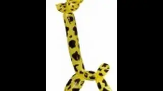 Твистинг-жираф из воздушных шариков шдм. giraffe out of the balloon