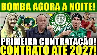BOMBA AGORA A NOITE!! PRIMEIRA CONTRATAÇÃO! ACERTOU ATÉ 2027! LEILA ANUNCIA O PRESENTE DE NATAL!