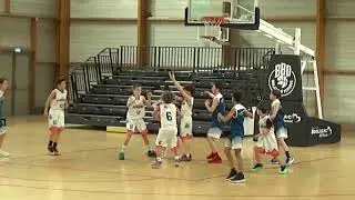 Эффективный трипл-дабл → Очки + подборы + блоки за 19 минут 🏀 Глеб U13 (2013) ⚡ BBD – ASPTT 01/26