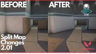 Valorant Patch update Split map changes 2.01
