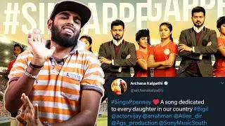 Official: Bigil Singappenney Single Date Announced - Thalapathy Vijay | AR. Rahman | Enowaytion Plus