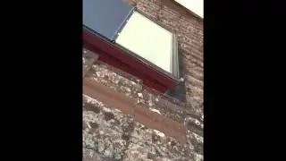 Braas-Atelier Dachfenster Sonnenschutz Netzmarkise mit Schnurzug-System - Schwarzer Stoff