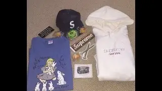 Supreme Unboxing-FW/16 Week 1: Classic Logo Hoodie, S Logo Hat, Let's Fuck Tee