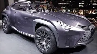 Car Design: 2016 Lexus UX Concept (Live in Paris)
