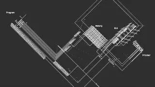 Game of life: programmable computer