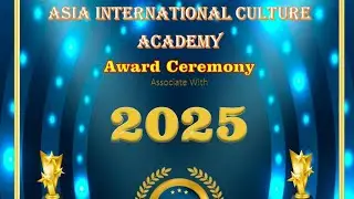 Asia    international    culture    academy    -  award     ceremony   2025.
