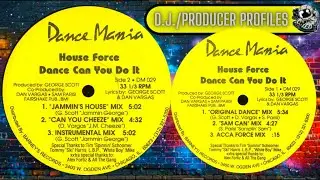 House Force - Dance Can You Do It (Jammin's House Mix) 1990 | Chicago House ⚡️ Dance Mania DM