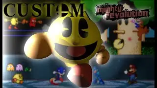 | SSF2 Mods 9b: Pac-Man (Custom moveset) | Matix 64 | Mighty Revolution Team |