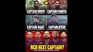 Who Should Be the Next RCB Captain for IPL 2025 &hearts;️ #shorts #rcb