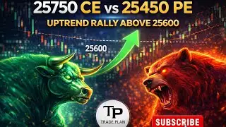 Uptrend Rally above 25600 Prediction | TradePlan #optionstrading #trading #sharemarket 