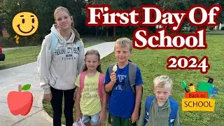 First Day Of School | 7th grade, 4th grade, 2nd grade, 4K | 2024