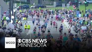 Runners brave the heat for the Twin Cities Marathon