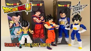 Dragon Ball Super DRAGON STARS Figure Review | Series 17 (the lost wave) Goku, Gotenks & Vegeta