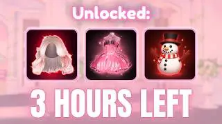 *2 HOURS LEFT* TO GET *NEW CODES*, HIDDEN ITEMS & SECRETS IN THE NEW WINTER UPDTE DRESS TO IMPRESS