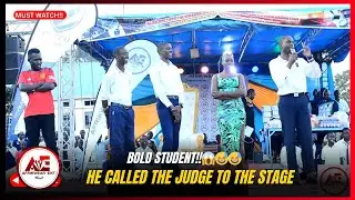 BOLD STUDENT CALLS A BEAUTIFUL JUDGE ON STAGE 😱🤣: NYANGORI BOYS | AFRIKWEAR UNIT