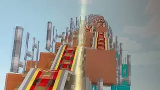 Behemoth  wonderland roller coaster in Minecraft