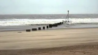 Sand Storm In Mablethorpe