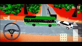 Kollimalai Hills| Bus Driving Game| Gaming| Hairpin Bend Driving| Bus Turning bend road| Games