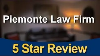 Piemonte Law Firm Charlotte Wonderful Five Star Review by David B.
