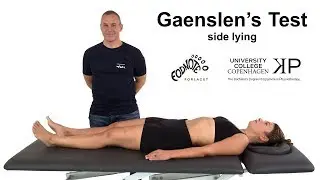 Gaenslen's Test - side lying