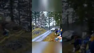 Lucky rally driver #wrc#awesomecrashes,#rally,#wrchighlights,#rallycrash,#shorts,#youtubeshorts