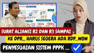 SURAT ALIANSI R2 R3 SUDAH MASUK DPR‼️😱 TAPI KOK PEMBAHASAN HONORER HILANG❓😳 WAJIB ADA RDP‼️🔥