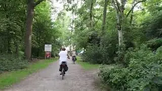 Aanloop brug Stapelen naar tent