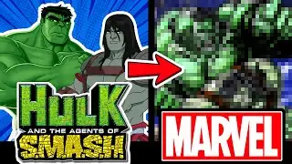 ХУДОЖНИК MARVEL рисует ХАЛКА и АГЕНТОВ СМЭША, часть 1! Рисуем МУЛЬТФИЛЬМЫ 2010-Х В СТИЛЕ MARVEL!