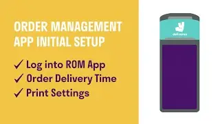 Initial Order Management App Setup (Delivery by Partners) | 戶戶送 DeliverooHK