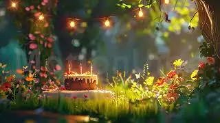 Birthday Theme, Midsummer Dream, Warm And Romantic, Sweet And Cheerful Atmosphere