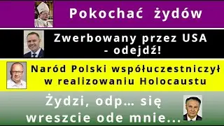Z.Kękuś PPP 628 Kard.G.Ryś - po co kochać żyd&oacute;w? K.Nawrocki odejdź. Żydzi odp&hellip; się ode mnie.