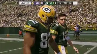 Madden NFL 17 - Minnesota Vikings vs Green Bay Packers | Gameplay (HD) [1080p60FPS]