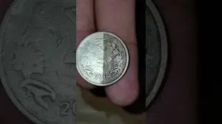 dirty 5 rupees coin clean #antique #coin #shortvideo #satisfying#antiquecoin #bronzecoins#coinhoard