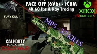 FACE OFF (6V6)  MP5 gameplay on ICBM (Black Ops Cold War - Xbox Series X 4K60 fps & Ray Tracing)