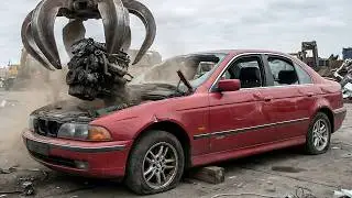 The Secret Life of Scrapped BMWs (Ultimate Auto Recycling)