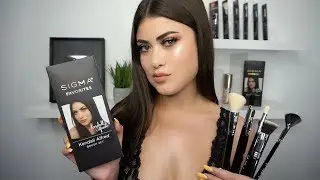 My Sigma Makeup Brush Set REVEAL & Full Face Tutorial!