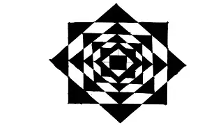 ZOOM Effect Octagon || How to Draw Geometric ART