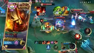 ALDOUS FULL UNLIMITED TRUE DAMAGE 2026 | BUILD 2026 | BEST EXP LANER FOR SOLO RANK