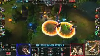 Diamondprox Jarvan IV ultimate shield | GMB vs LD | EU LCS
