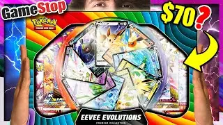 WORTH IT?? Opening the $70 GameStop Exclusive Pok&eacute;mon Eevee Evolutions Premium Collection Box!