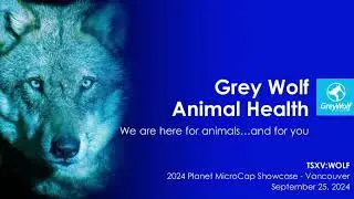 Веб-трансляция Grey Wolf Animal Health Corp. (TSX-V: WOLF) | Выставка Planet MicroCap: ВАНКУВЕР 2024