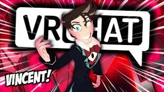 VINCENT WHITTMAN CAN'T STOP SAYING ROME IN VRCHAT! | HAZBIN HOTEL | VRChat Funny Moments