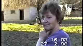 Die M&uuml;hle in Rollsdorf, erz&auml;hlt von Erna Herbst, Video: Werner Rahm 1998. Gemeinde St. Ruprecht/Raab