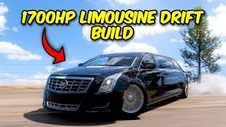 Cadillac Limousine Drift Build in Forza Horizon 5