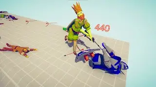 Incredible Battle Royale In TABS! Who Will Take The High Tower?