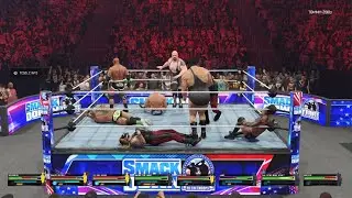 WWE 2K 25 royol rumble kemer maçı